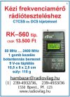 RK-560 Kézi rádióadó teszter