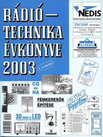 A RÁDIÓTECHNIKA ÉVKÖNYVE 2003